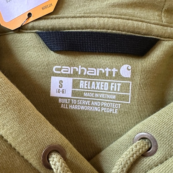 NWT Green Carhartt Hoodie - Picture 2 of 3